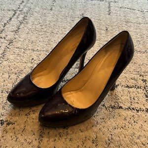 Kate Spade Burgundy Patent Leather Heels